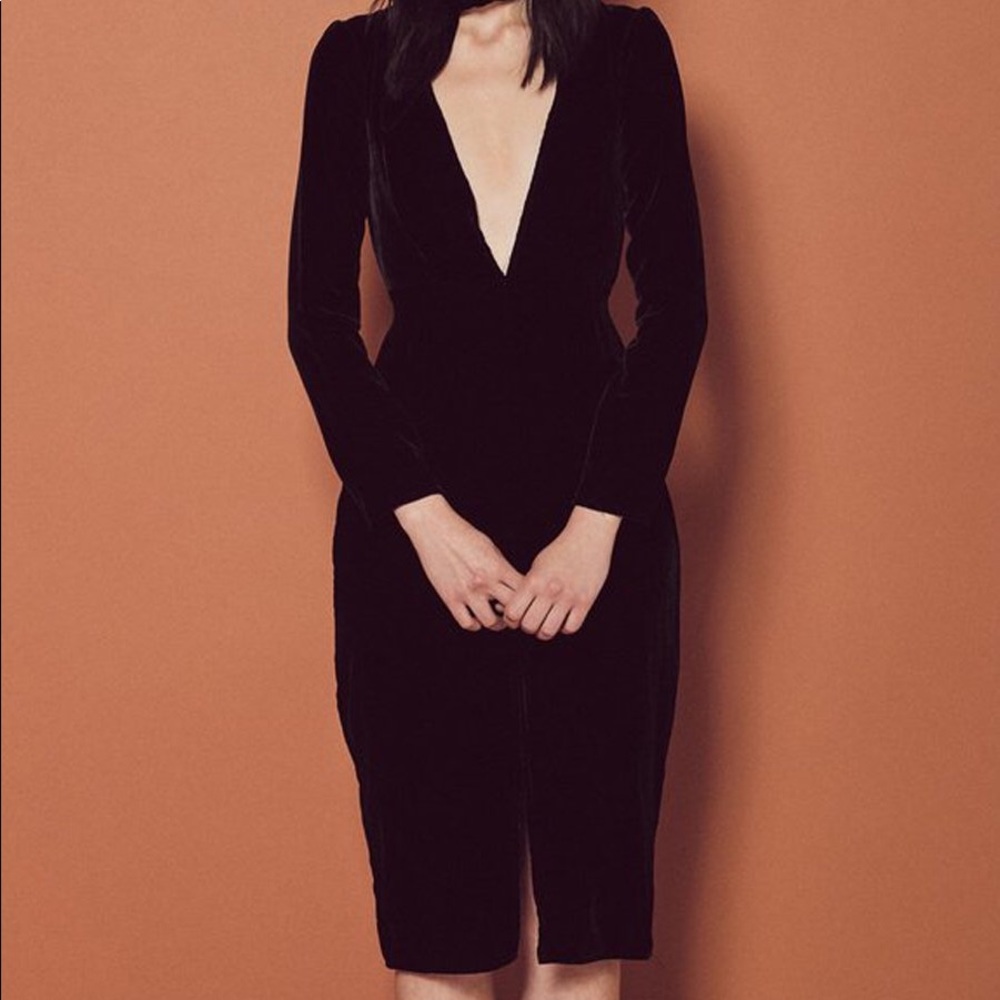 For Love & Lemons Collette Midi Dress S